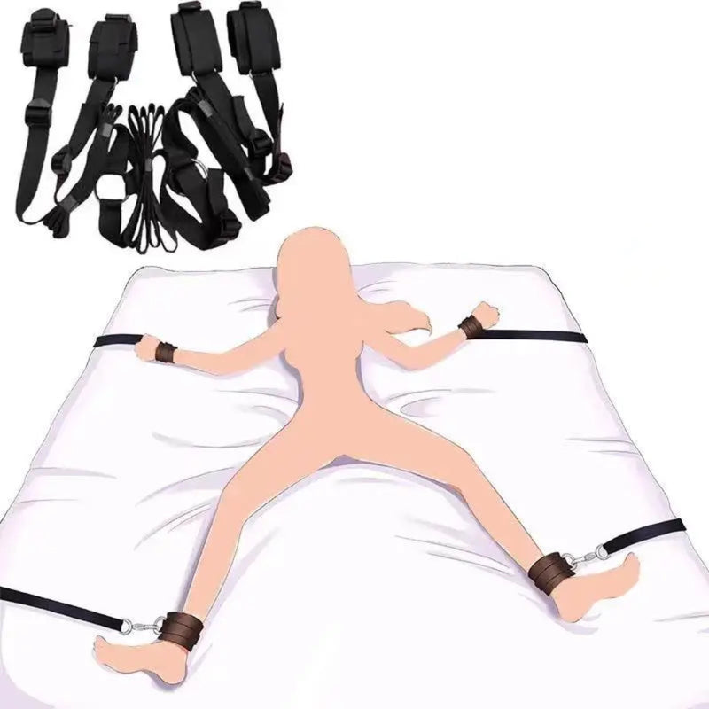 Bae Tied Up – 4-Strap Restraint Set