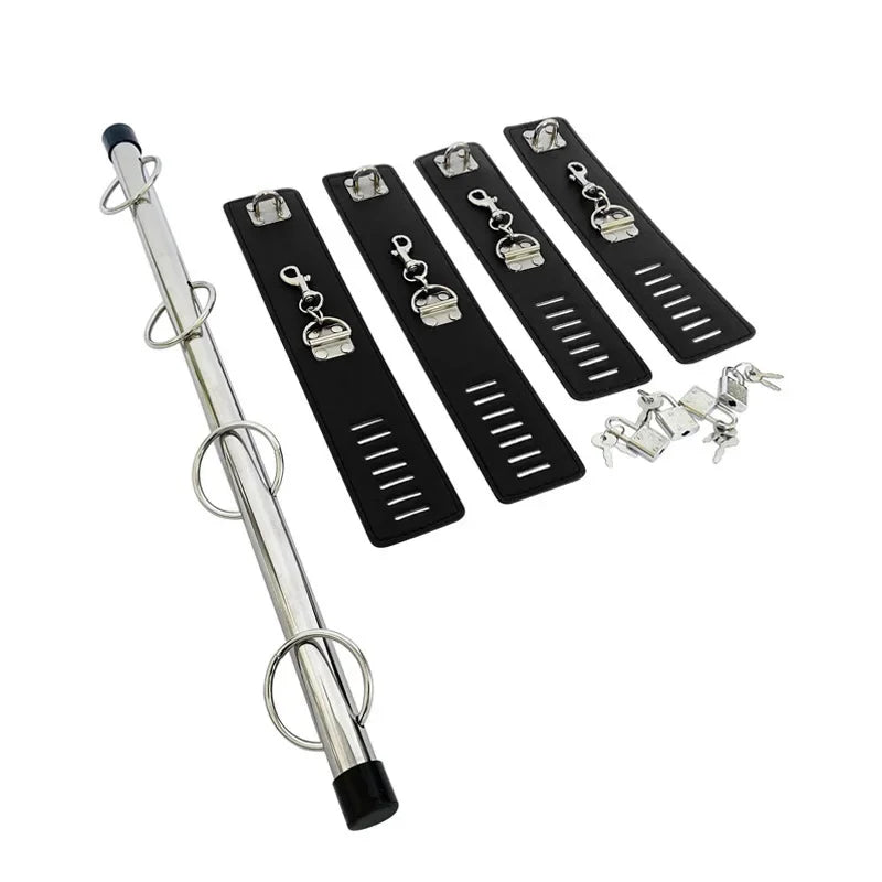 SPREAD THEM LEGS BABYGIRL-SPREADER BAR AND CUFFS SET.
