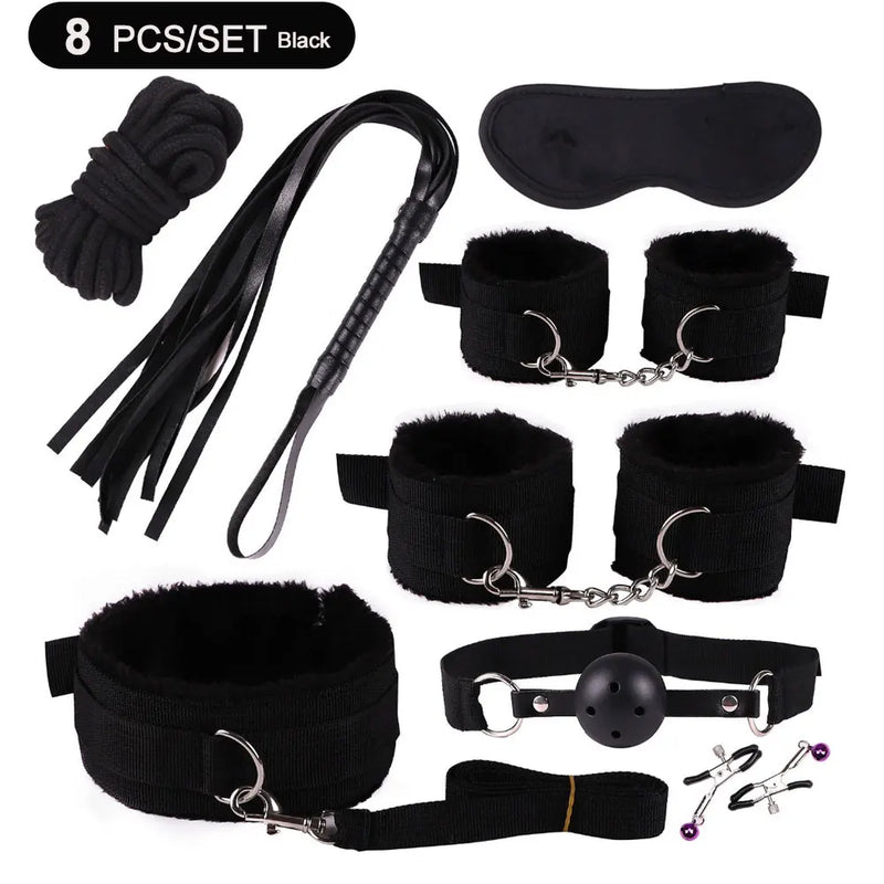 Handcuffs for Session with Erotic Accessories