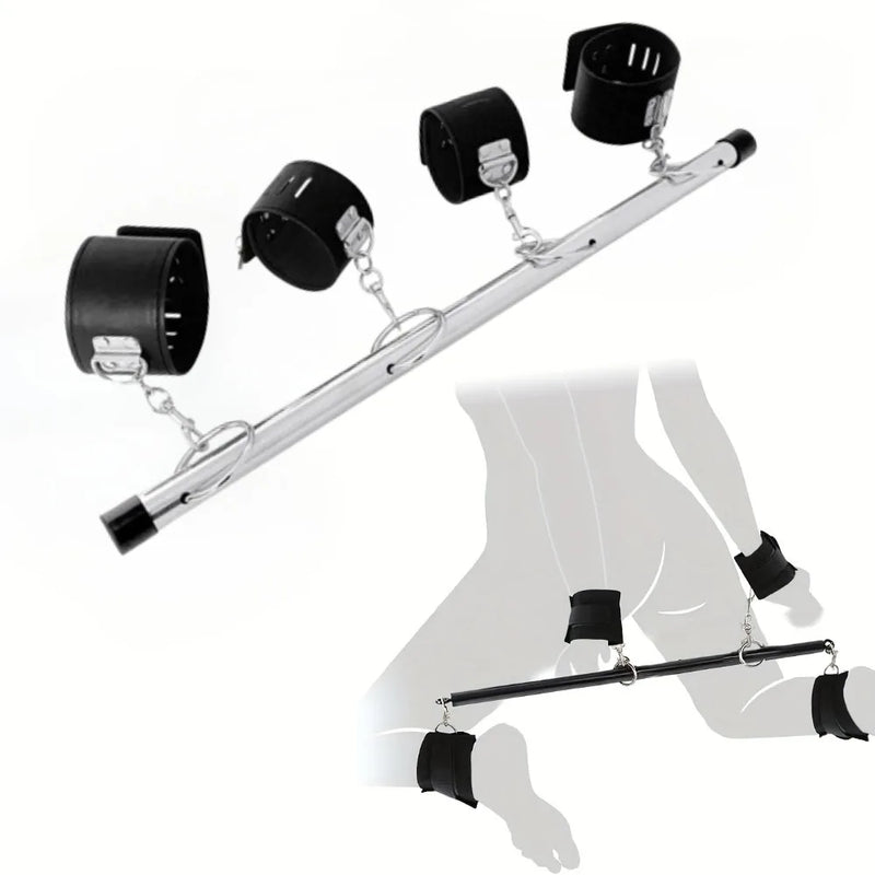 SPREAD THEM LEGS BABYGIRL-SPREADER BAR AND CUFFS SET.
