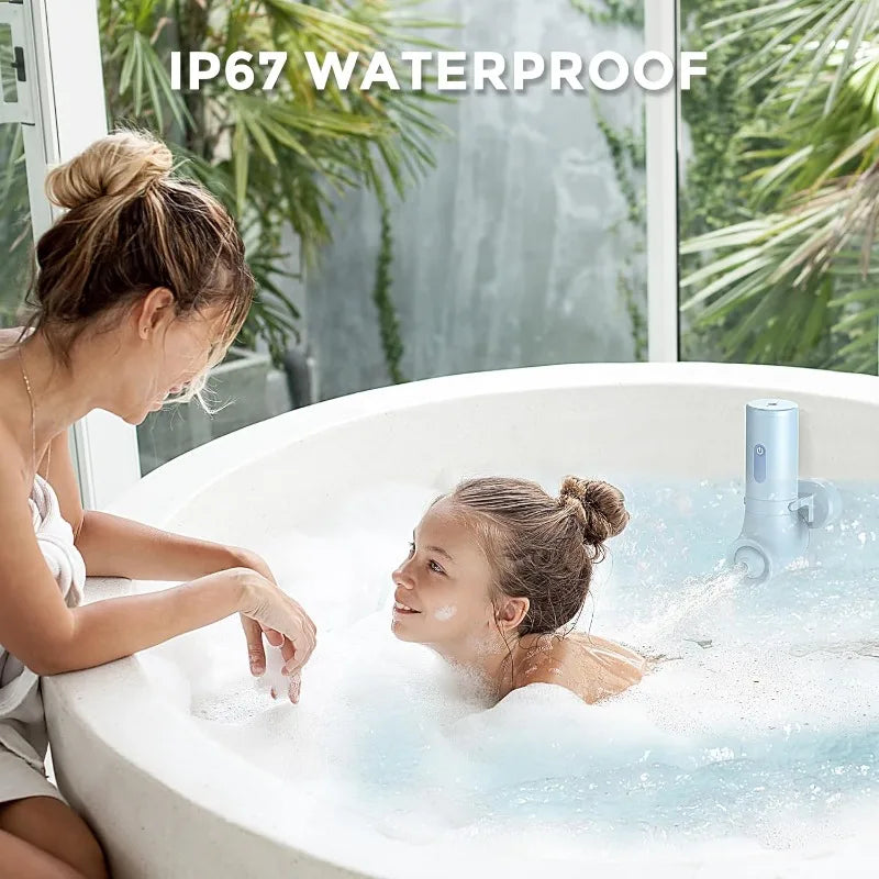 Cordless Bath Jet Spa – Portable Bathtub Accessory