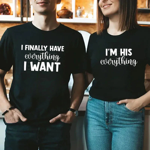 His & Hers “Everything” Matching Tees