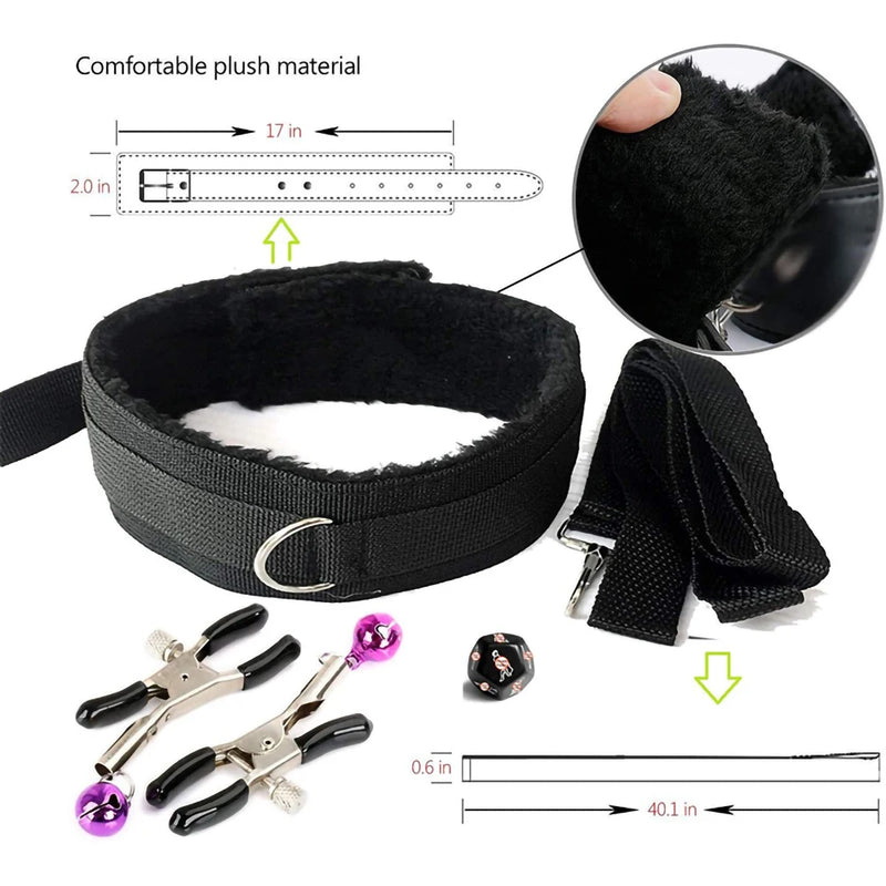 Handcuffs for Session with Erotic Accessories