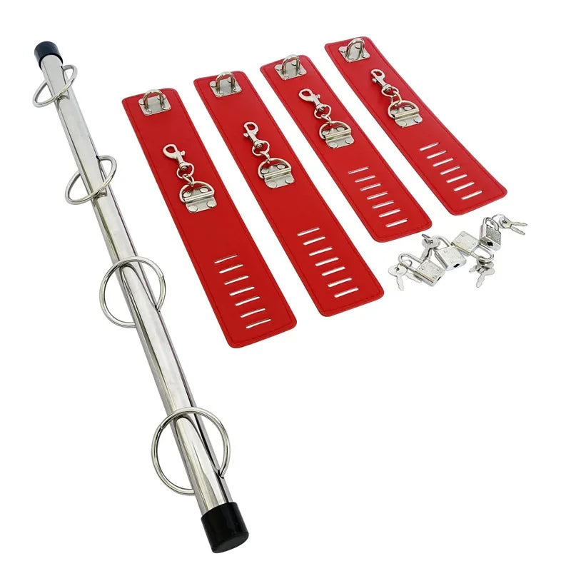 SPREAD THEM LEGS BABYGIRL-SPREADER BAR AND CUFFS SET.