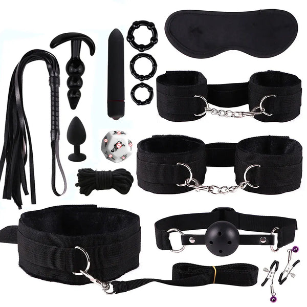 Handcuffs for Session with Erotic Accessories