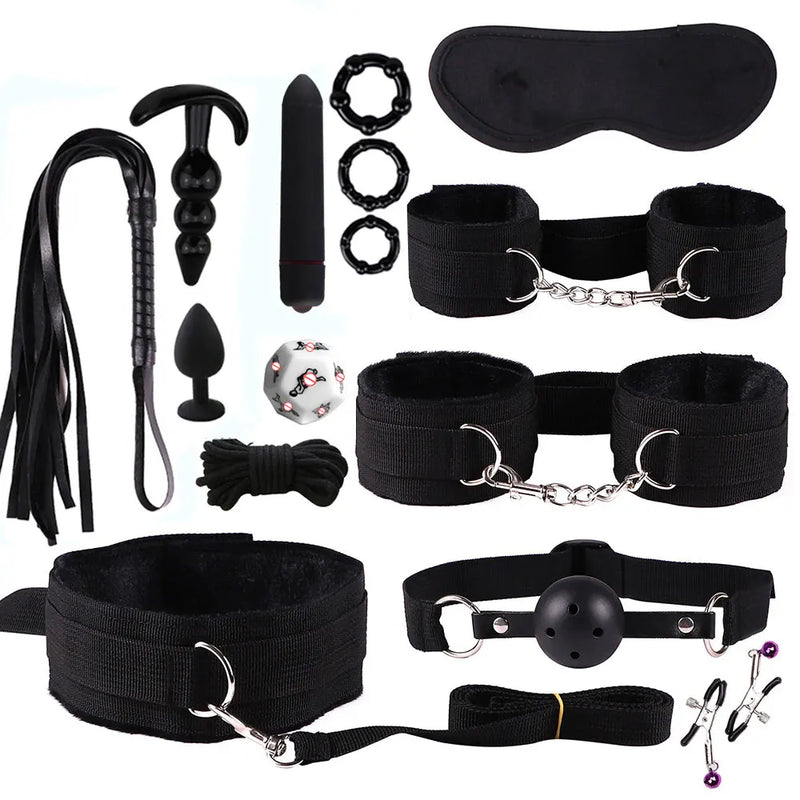 Handcuffs for Session with Erotic Accessories