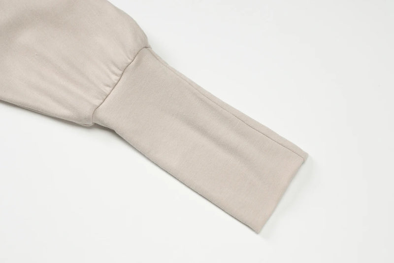 OFF-SHOULDER RUCHED MINI DRESS