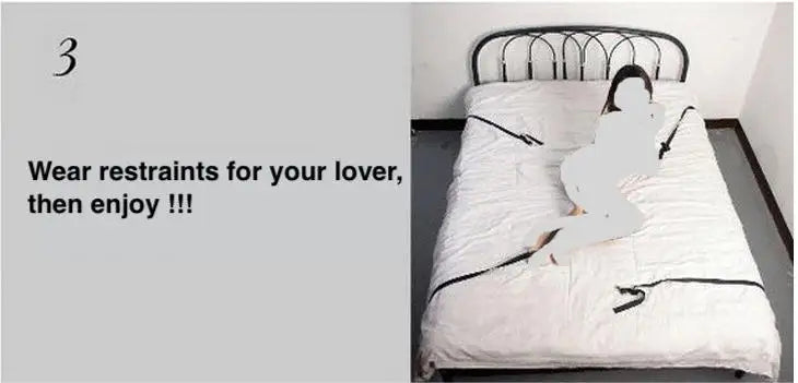 Bae Tied Up – 4-Strap Restraint Set