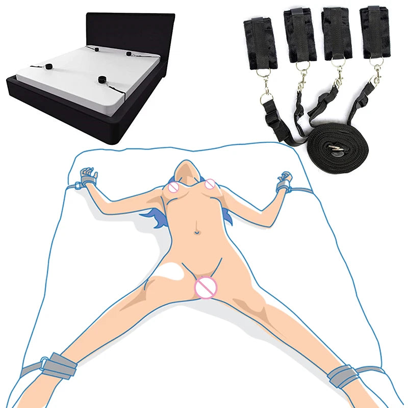 Bae Tied Up – 4-Strap Restraint Set