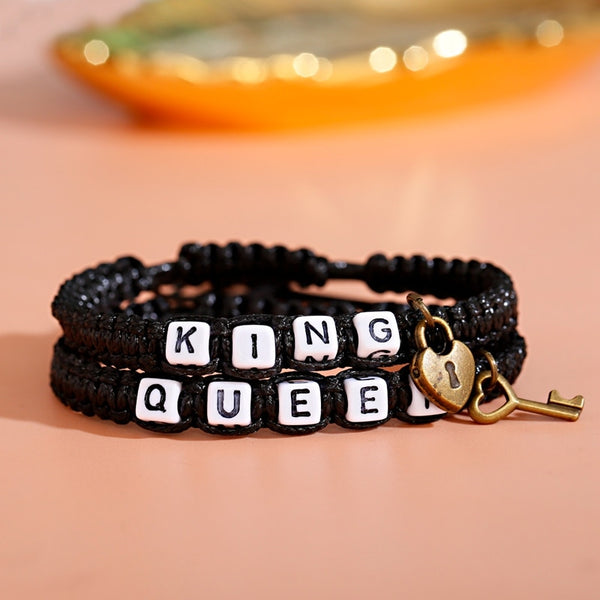 King & Queen Couple Bracelets