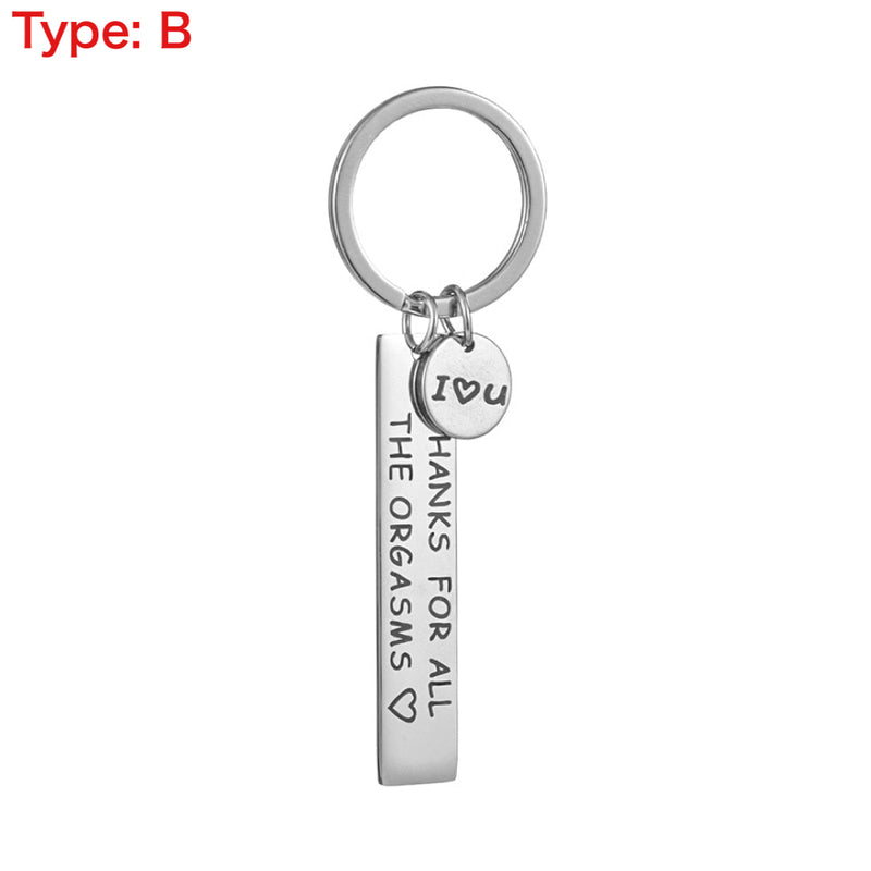 Thank You For All Or gasms Keychain