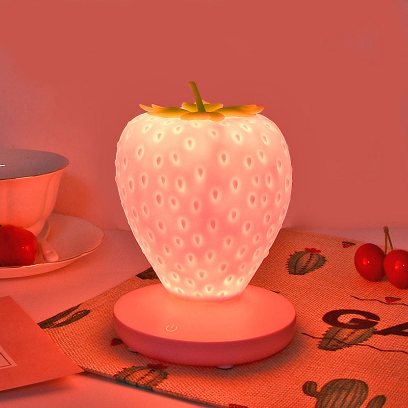 CUTE LED STRAWBERRY LAMP