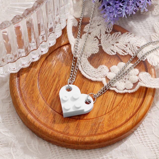 LEGO Heart Necklace